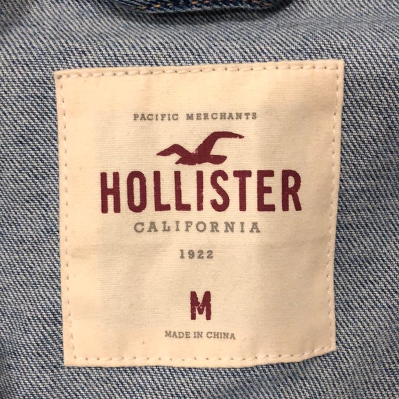 Hollister Ripped Jean Jacket - Picture 3 of 8